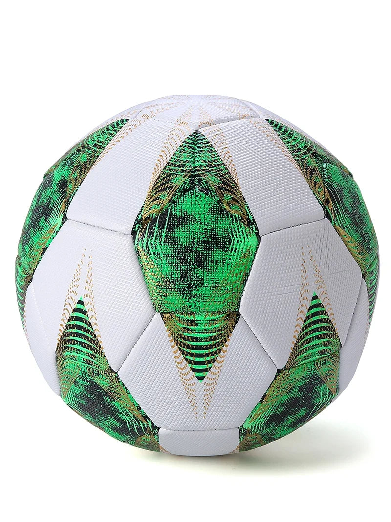 Standard size 5 soccer ball, machine sewn soccer ball, p