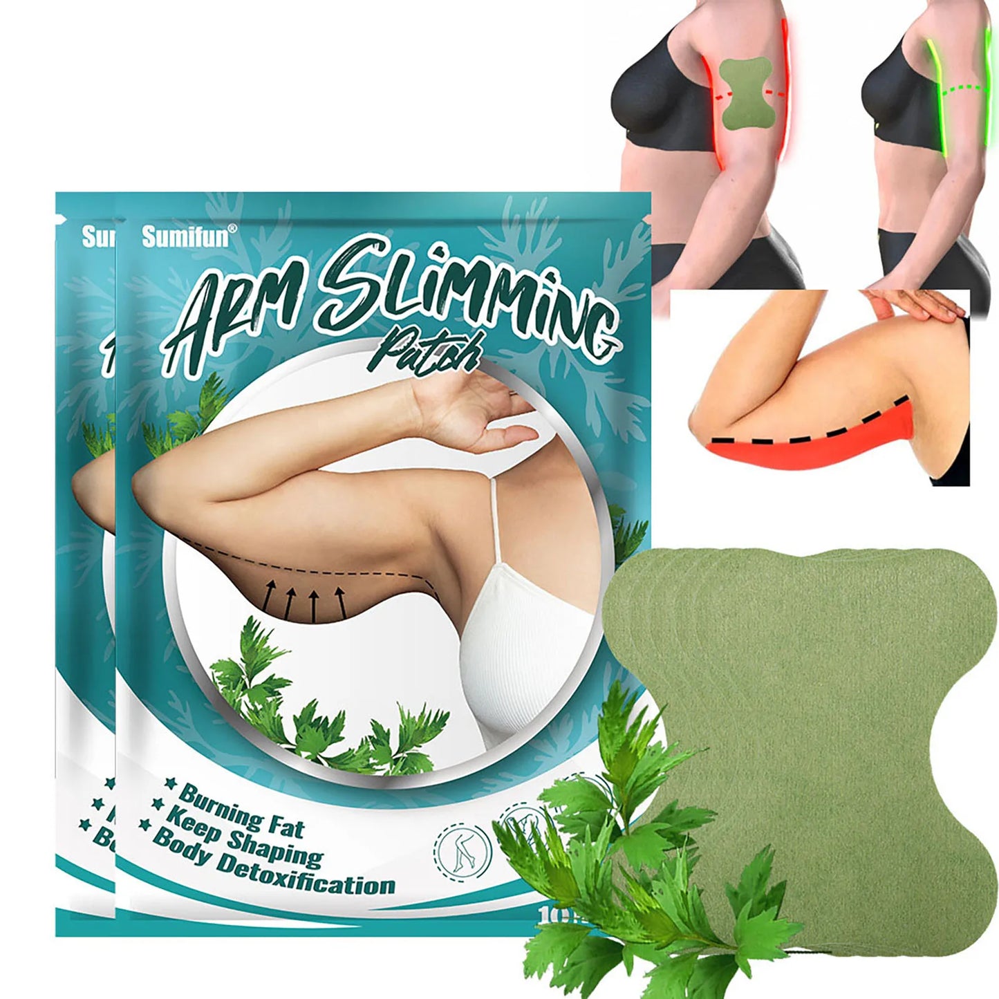 Thin Arm Slimming Patch Body Detox Patches for Thin Arm 