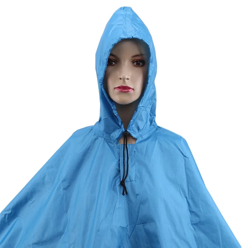 Adult 3 in 1 Waterproof Long Raincoat Rain Coat Jacket Co
