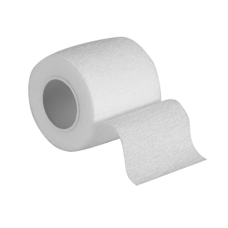 1 rollo de cinta de primeros auxilios autoadhesiva, parche elástico para deportes, primeros auxilios, cinta de yeso para heridas