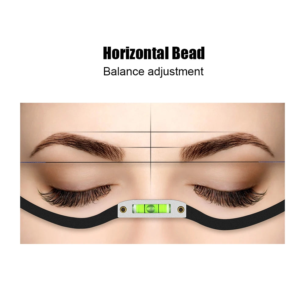 Metal Rope Mark Ruler for Semi-permanent Eyebrow Positioning,