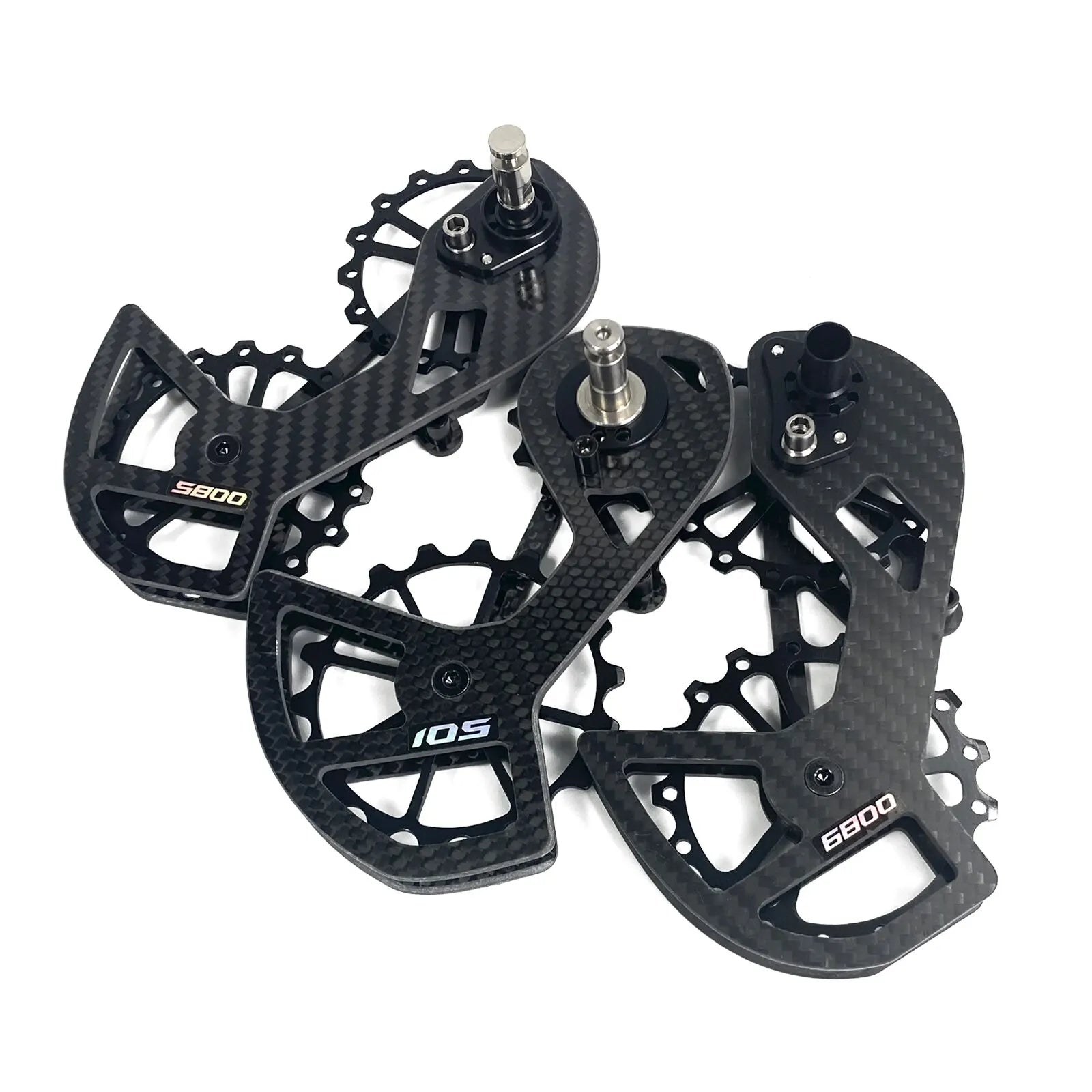 LTWOO Ceramic Bearing Wheel Fiber Rear Wheel Guide Wheel