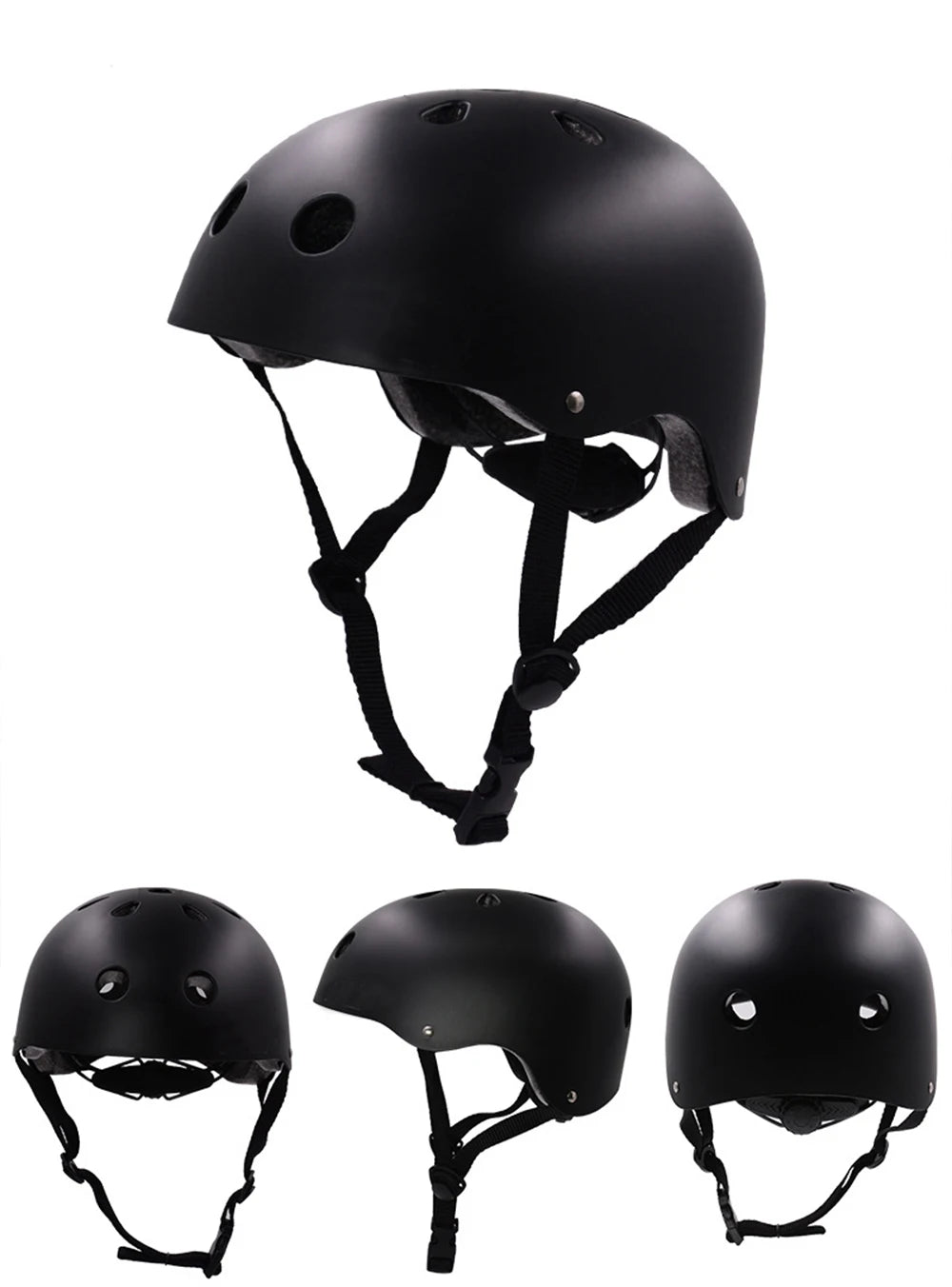 Skateboard Helmets for Adults and Children Safety Protective Helmets p 