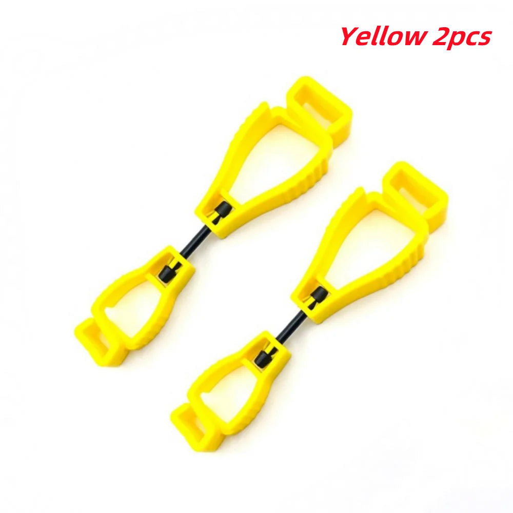 2 Pieces Work Glove Clip, Work Safety Clip, Gua Clip 