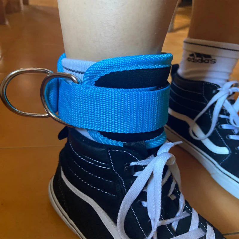 Cable Ankle Straps Double D Ring Ankle Cuffs for Training 