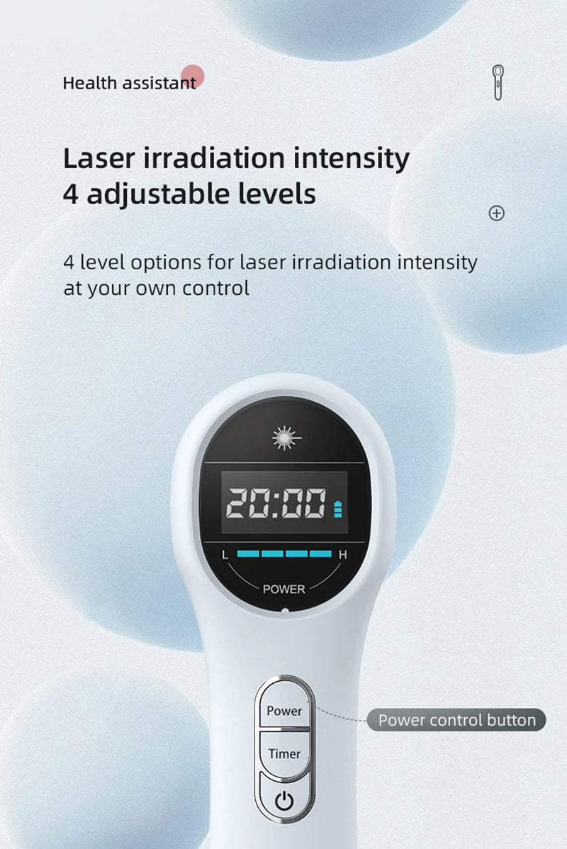 Low Level Infrared Red Light Cold Laser Therapy Device Treats 