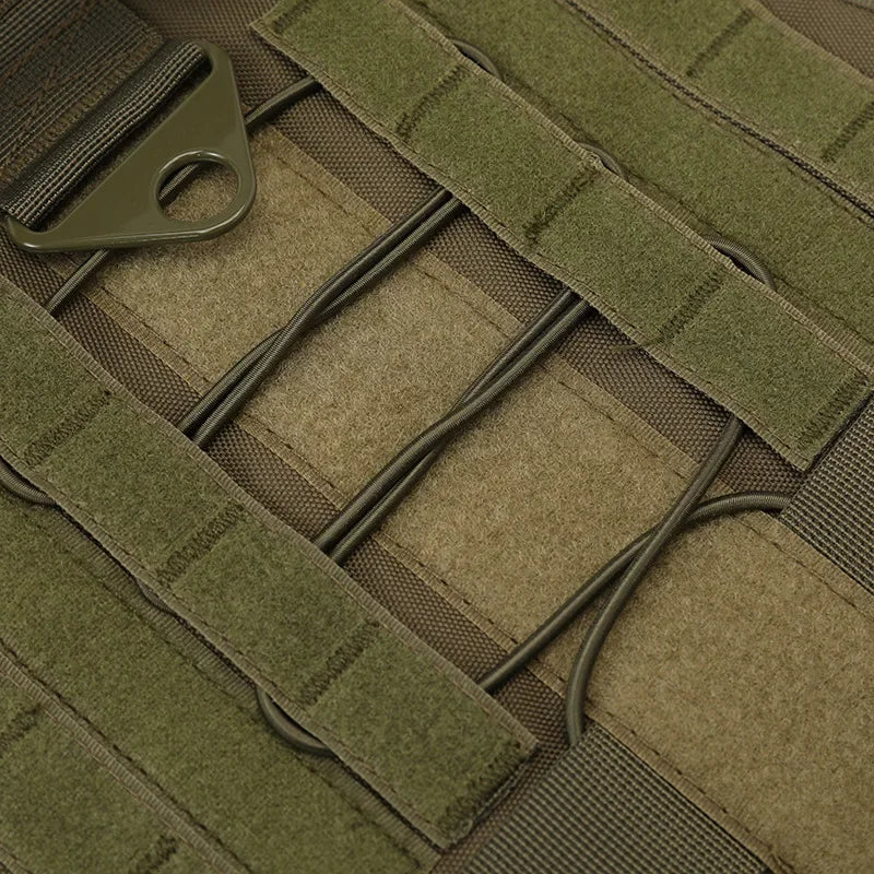 Arnés táctico ajustable para perros grandes, chaleco reflectante de entrenamiento para mascotas, de fácil Control, servicio militar