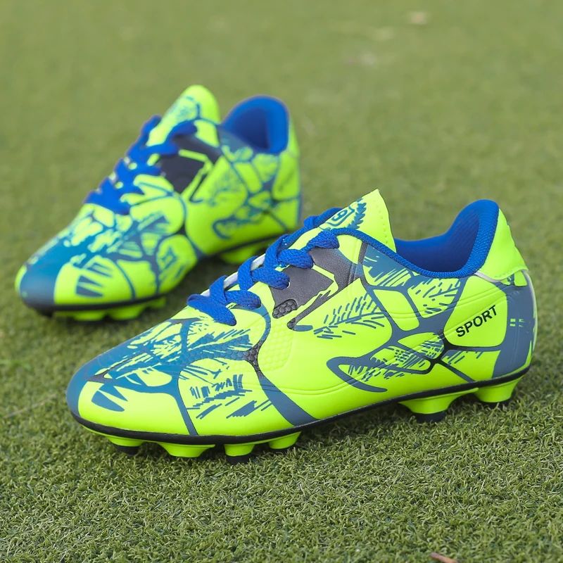 Zapatos de fútbol para hombres y niños, botas de fútbol profesionales para adultos, ultraligeras, antideslizantes, zapatos de entrenamiento, envío directo, novedad