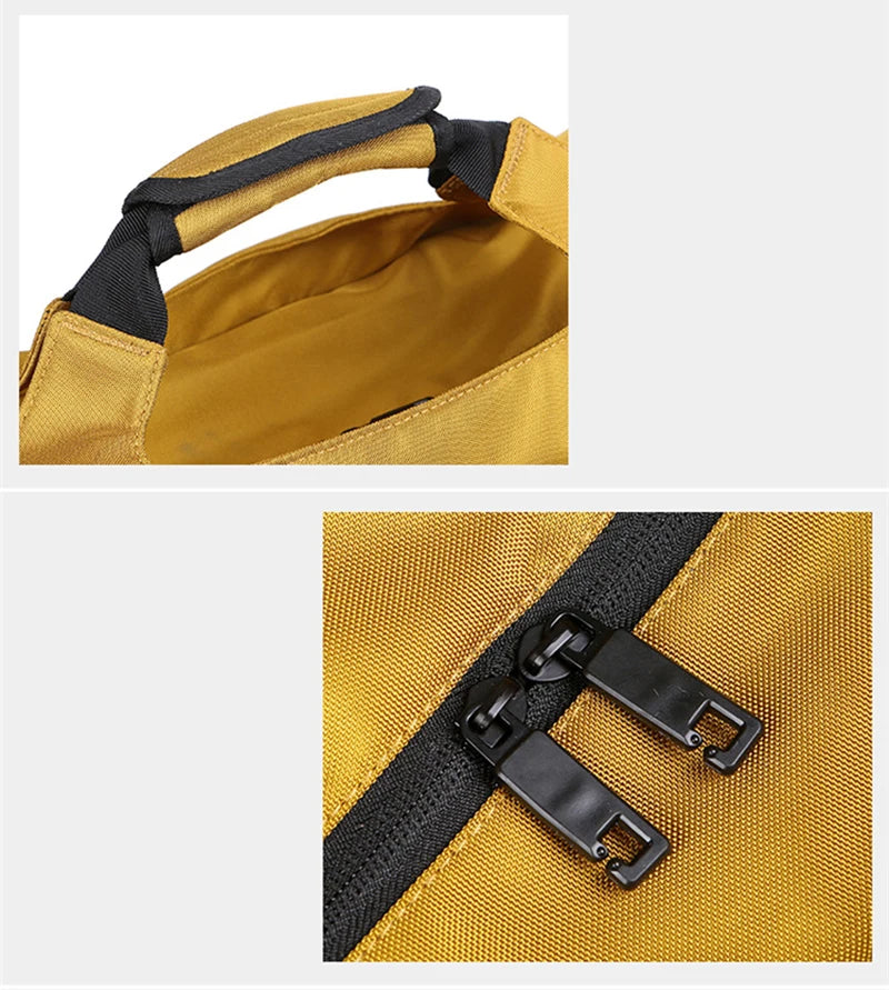 Bolsa deportiva de gimnasio para hombre, bolso de viaje para Fitness, bolsillo para zapatos, equipaje, bolso de mano impermeable, bolso de hombro para fin de semana al aire libre