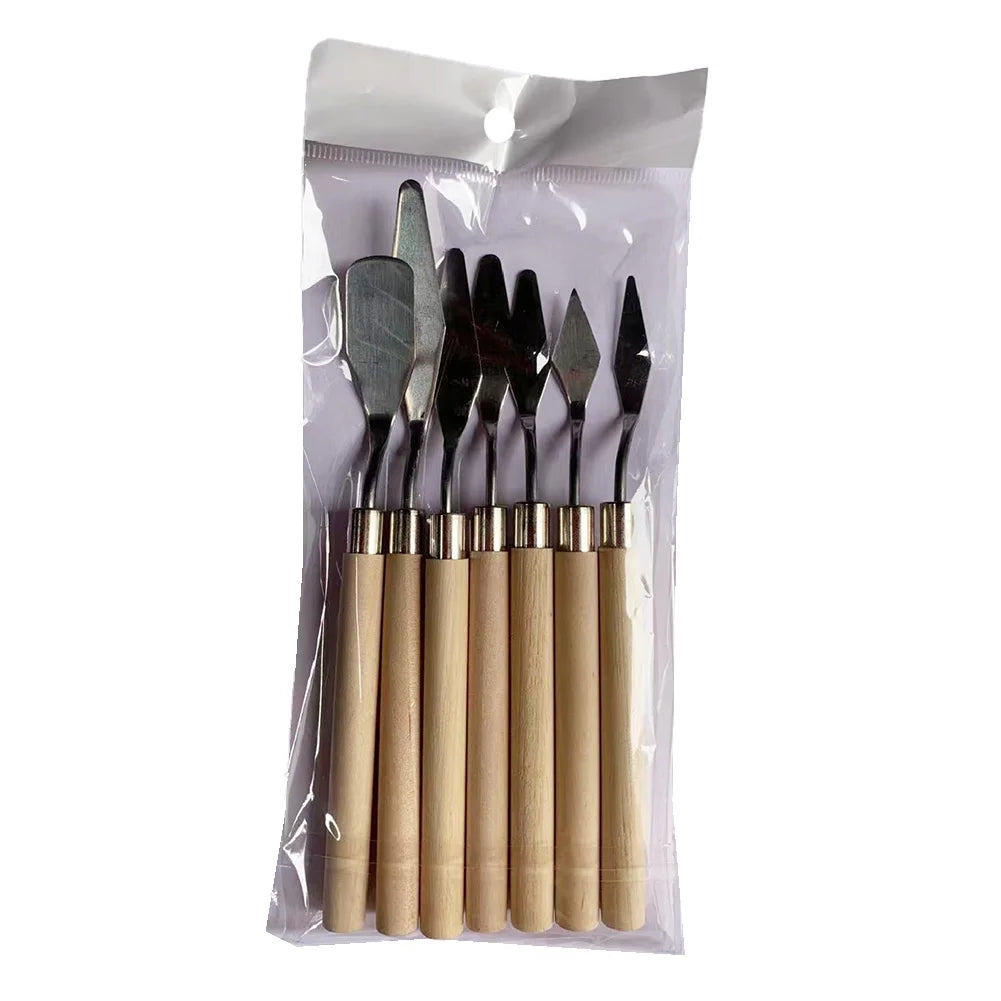 Stainless steel fondant cake spatula, cream mixing scraper, 