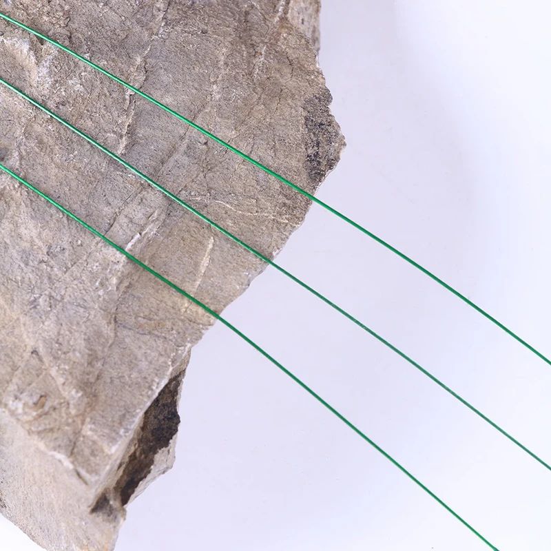 Línea de pesca de acero antimordida de fuerza de tracción súper fuerte líder de alambre de acero con broches giratorios alambre de plomo de pesca 200/100/60/20 piezas