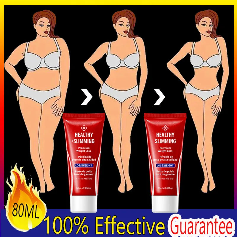 Fast and effective body slimming cream, fat burn, weight loss 