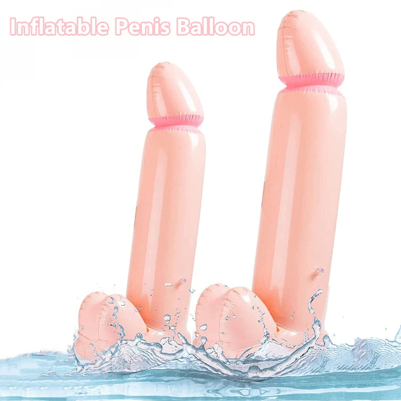 Funny Inflatable Penis Balloon for Bachelorette Party Prank Toy P 