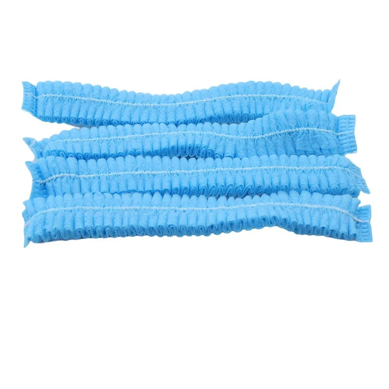 Disposable Head Covers Breathable Dustproof Caps Pa 