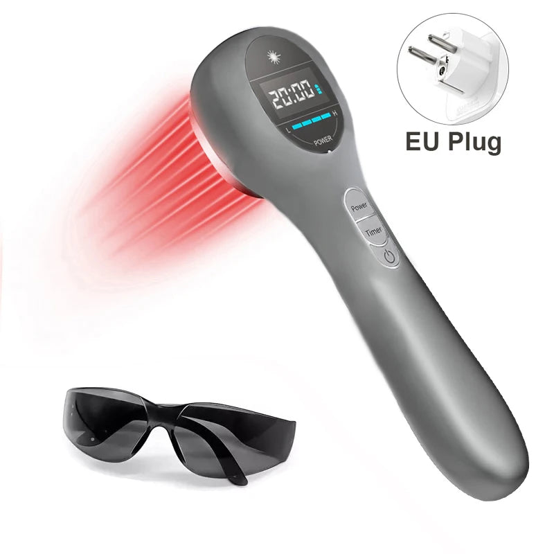 Low Level Infrared Red Light Cold Laser Therapy Device Treats 