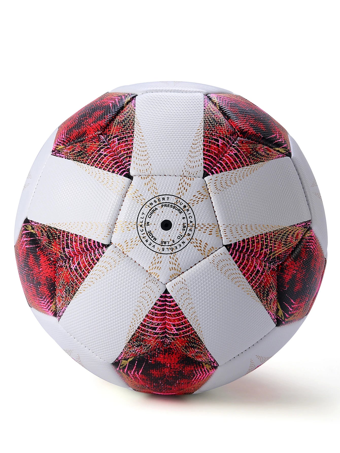 Standard size 5 soccer ball, machine sewn soccer ball, p