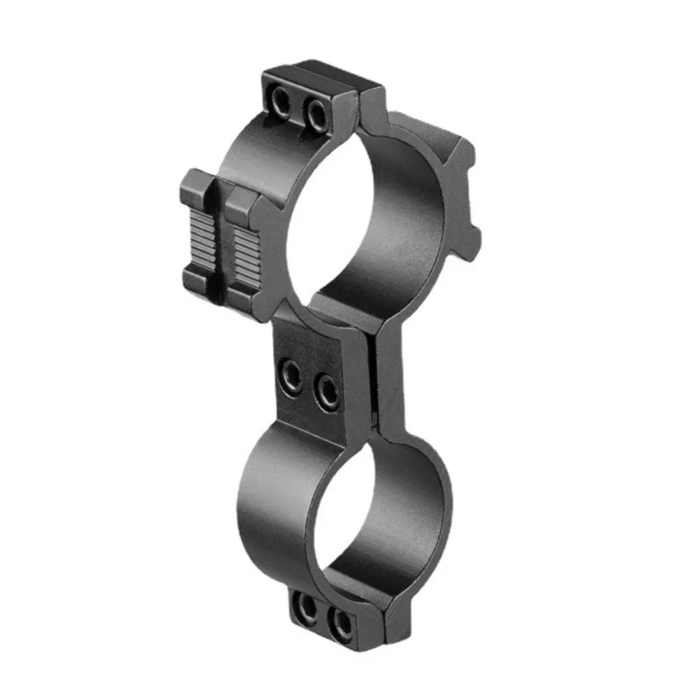 Nuevo tubo de abrazadera para Rifle figura 8 fijación anillos duales montaje con riel Picatinny Glock pistola mira linterna Ar 15 Accesorios