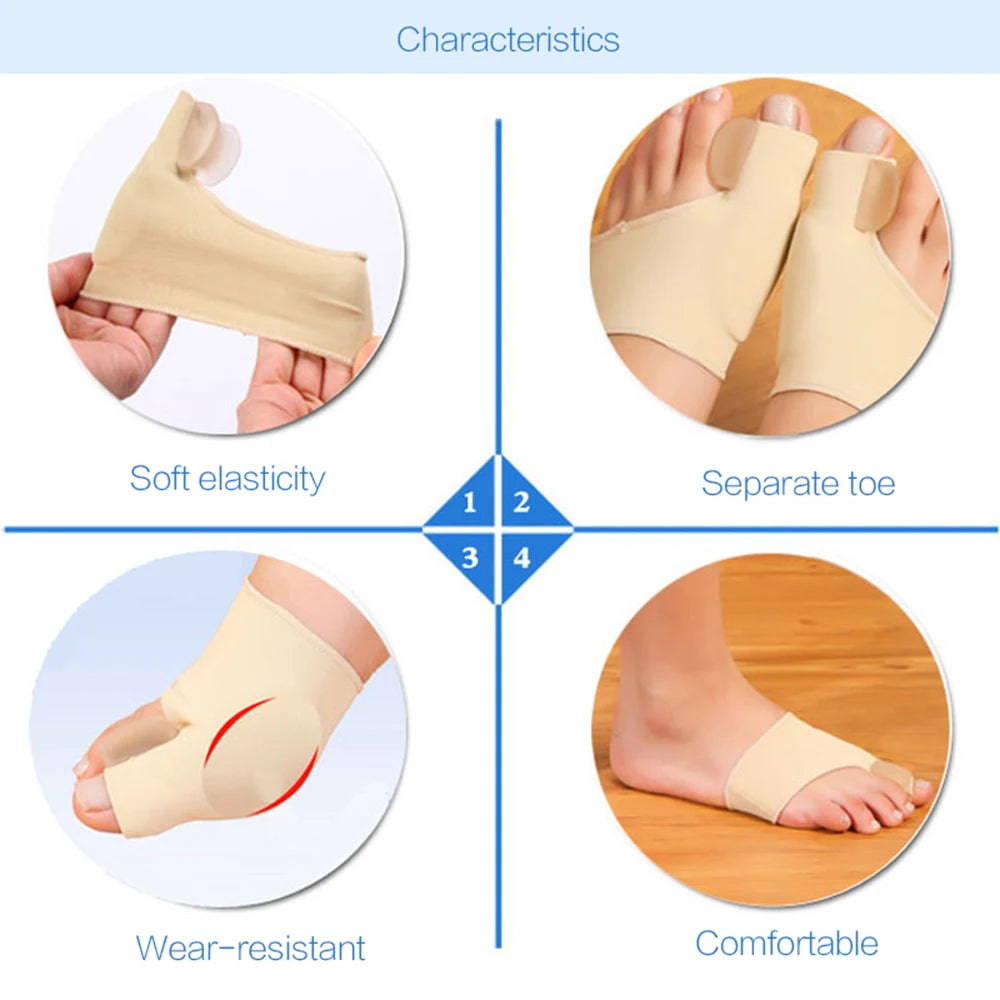 Bunion Corrector Orthotics 2 Pcs = 1 Pair Toe Separators