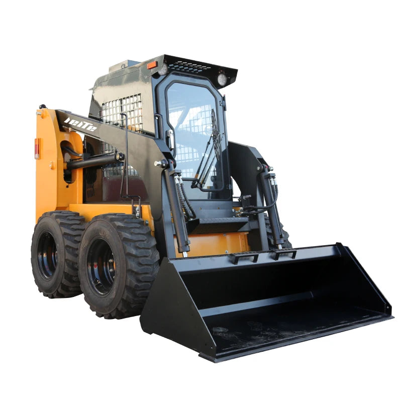 Small Rubber Tracked Skid Steer Loader Fork Skid Steer Loader 