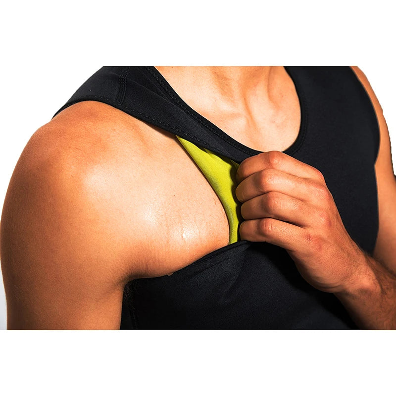 Men's Slimming Body Shaper Vest Waist Reducer Belt 