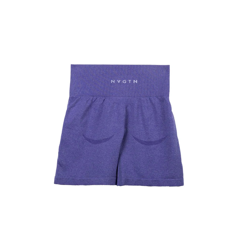 NVGTN-pantalones cortos sin costuras para mujer, Shorts de entrenamiento con realce, ropa deportiva para gimnasio, Yoga