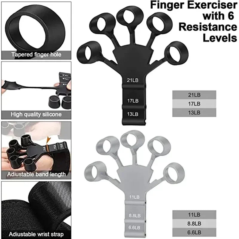 Hand Grip Strengthener Physical Tools Gu Finger Trainer 