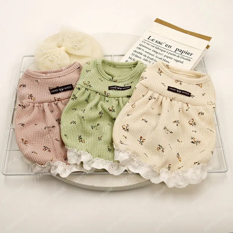 Pet Clothes Spring, Autumn and Winter Pajamas Comfortable Cat Clothes Cat Clothes