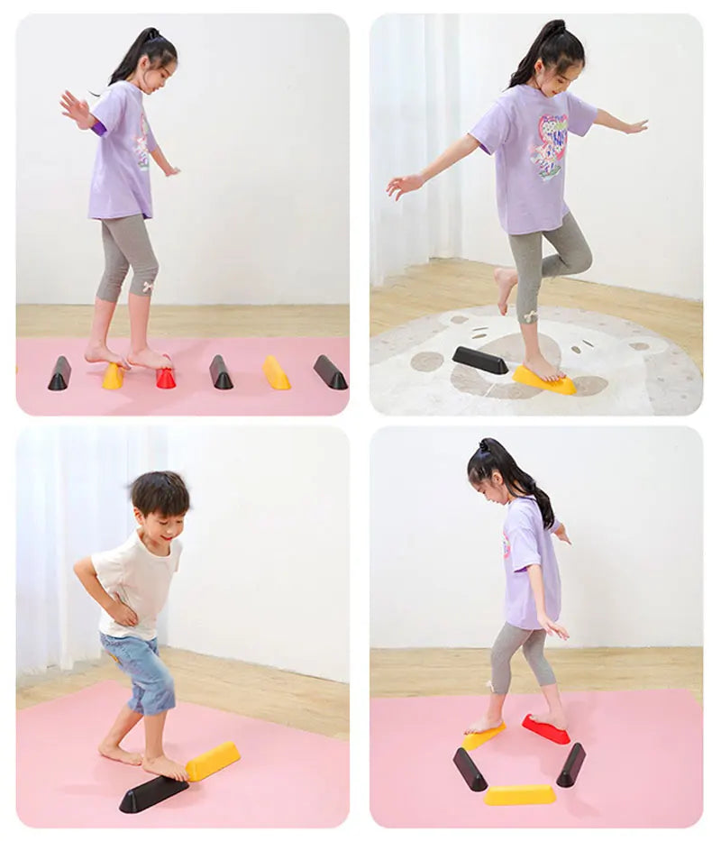 Kids Sensory Stone Balance Toy Training Toys 