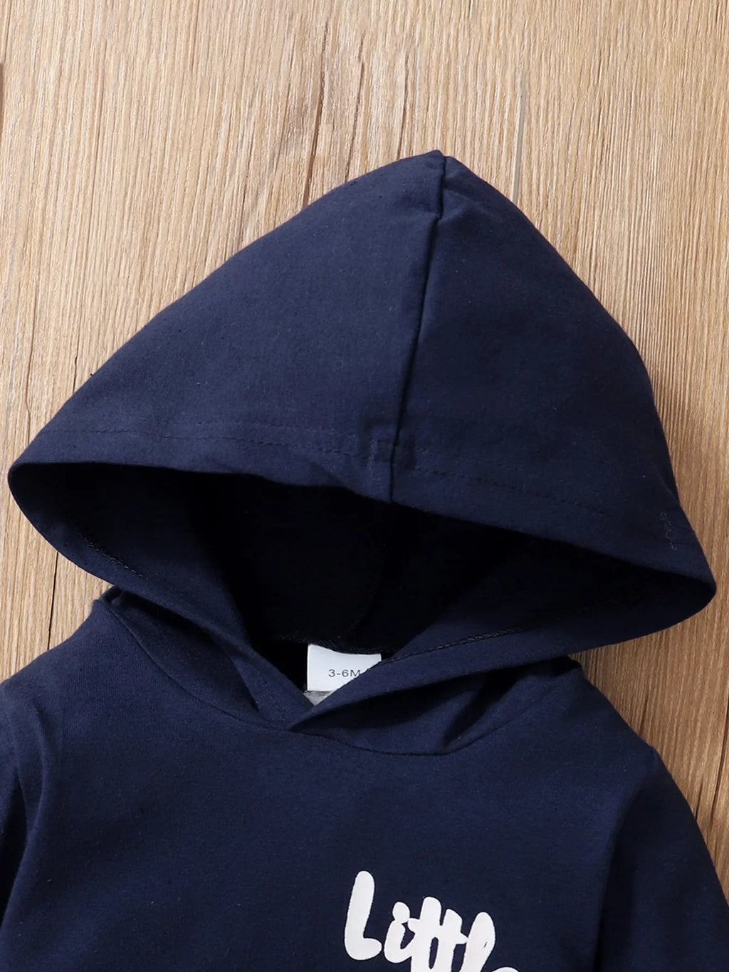 Sudadera con capucha de algodón de manga larga para bebé, ropa de moda para re
