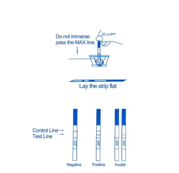 Pregnant Test Strips HCG Early Test Kits Urine Measurement 