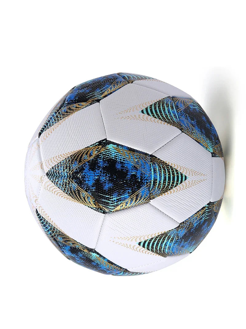 Standard size 5 soccer ball, machine sewn soccer ball, p