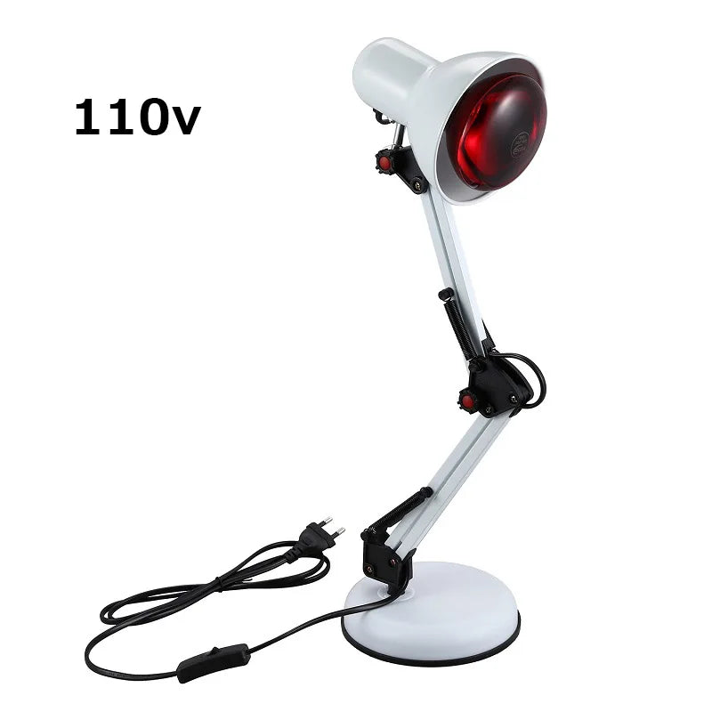 lampara infrarroja fisioterapia por calor 110-240V, 100W, para reumatismo, cuida