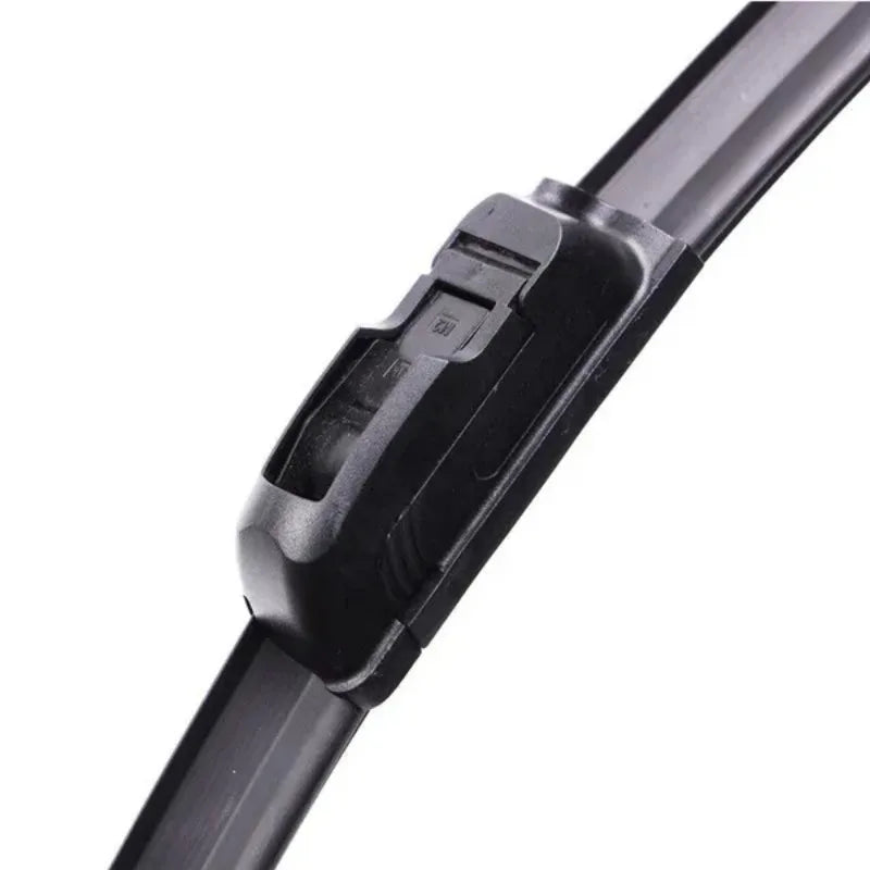 Limpiaparabrisas Universal para coche, escobillas tipo U de goma suave sin marco