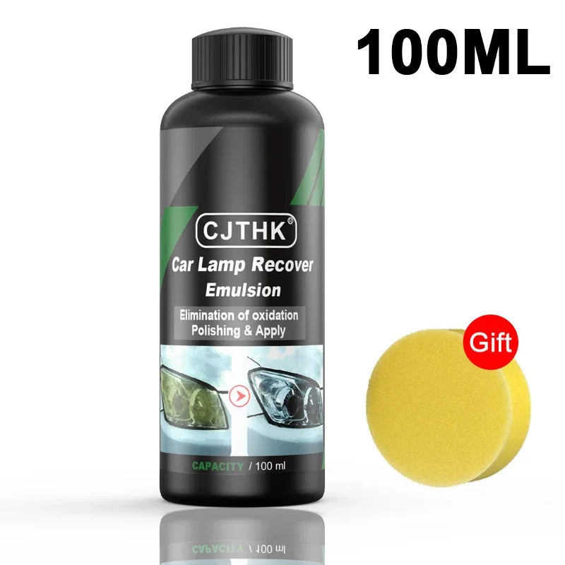 Kits de pulido para restauración de faros de coche, pasta de limpieza para repa