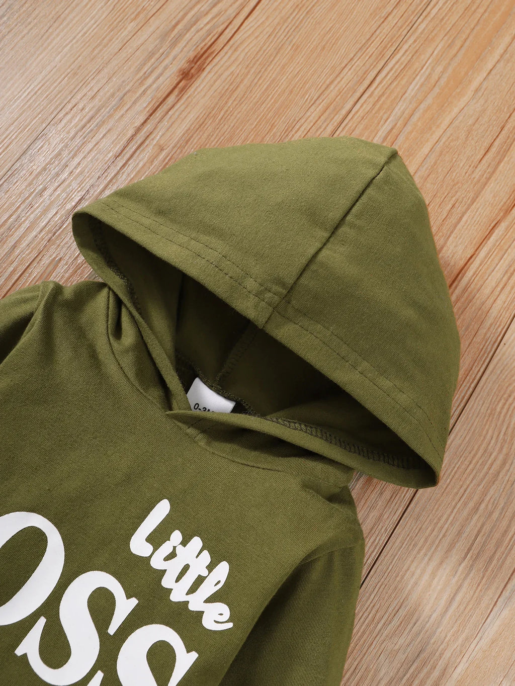 Sudadera con capucha de algodón de manga larga para bebé, ropa de moda para re