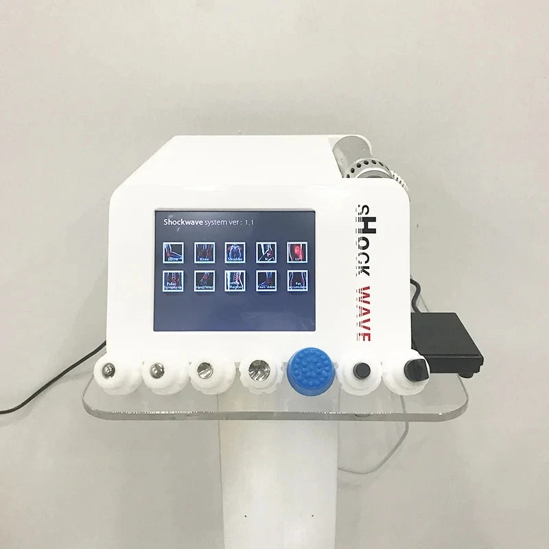 Máquina de terapia de ondas de choque enfocadas electromagnéticas con tratamie