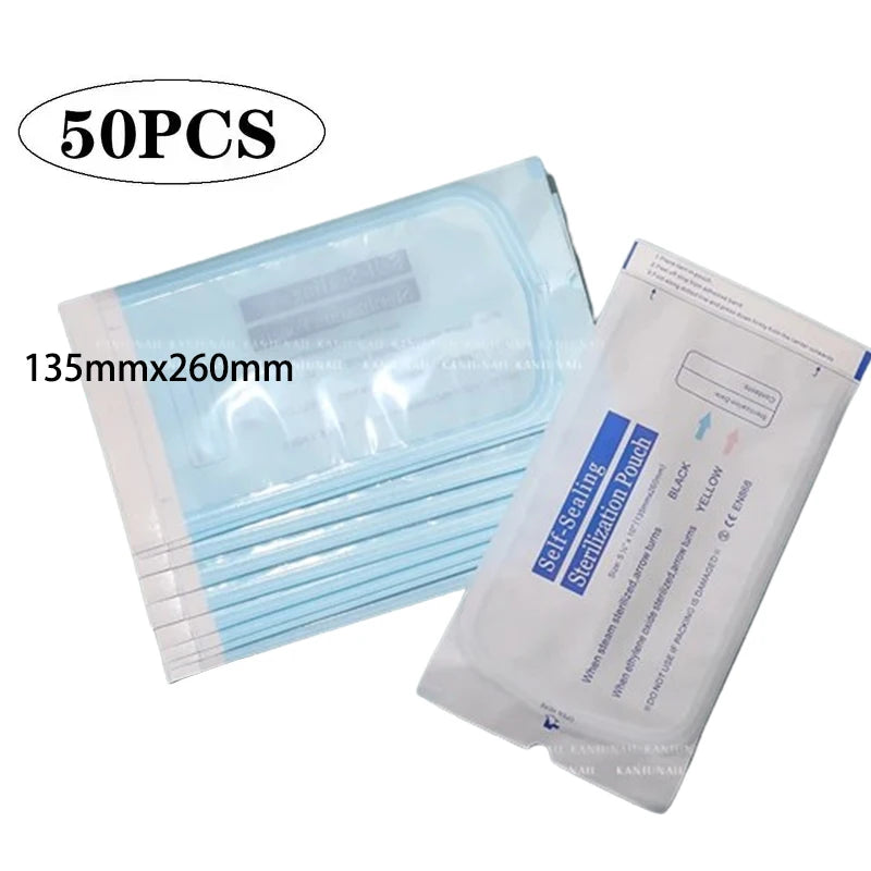 Disposable Disinfection Bag for Nail Tools Kraf Sterilizer