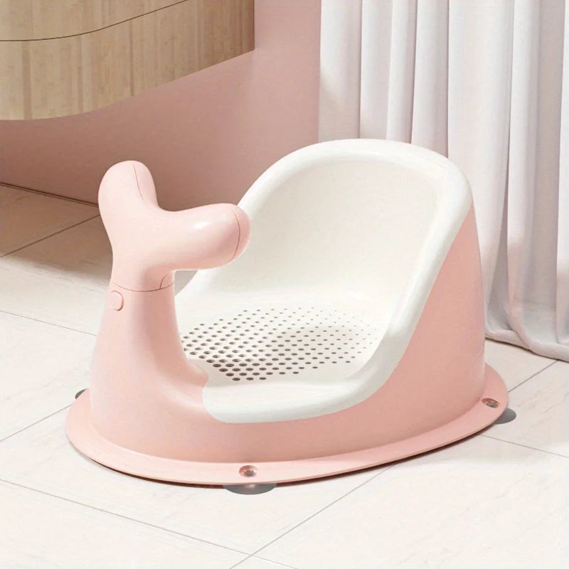 Cubo de baño de silicona para bebé, accesorio plegable con sensor de temperatu