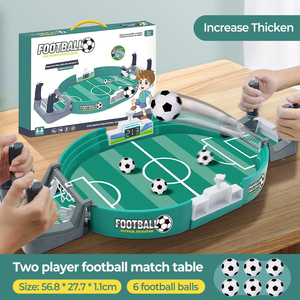 Portable Soccer Board Game for Kids Family Party Board Game 