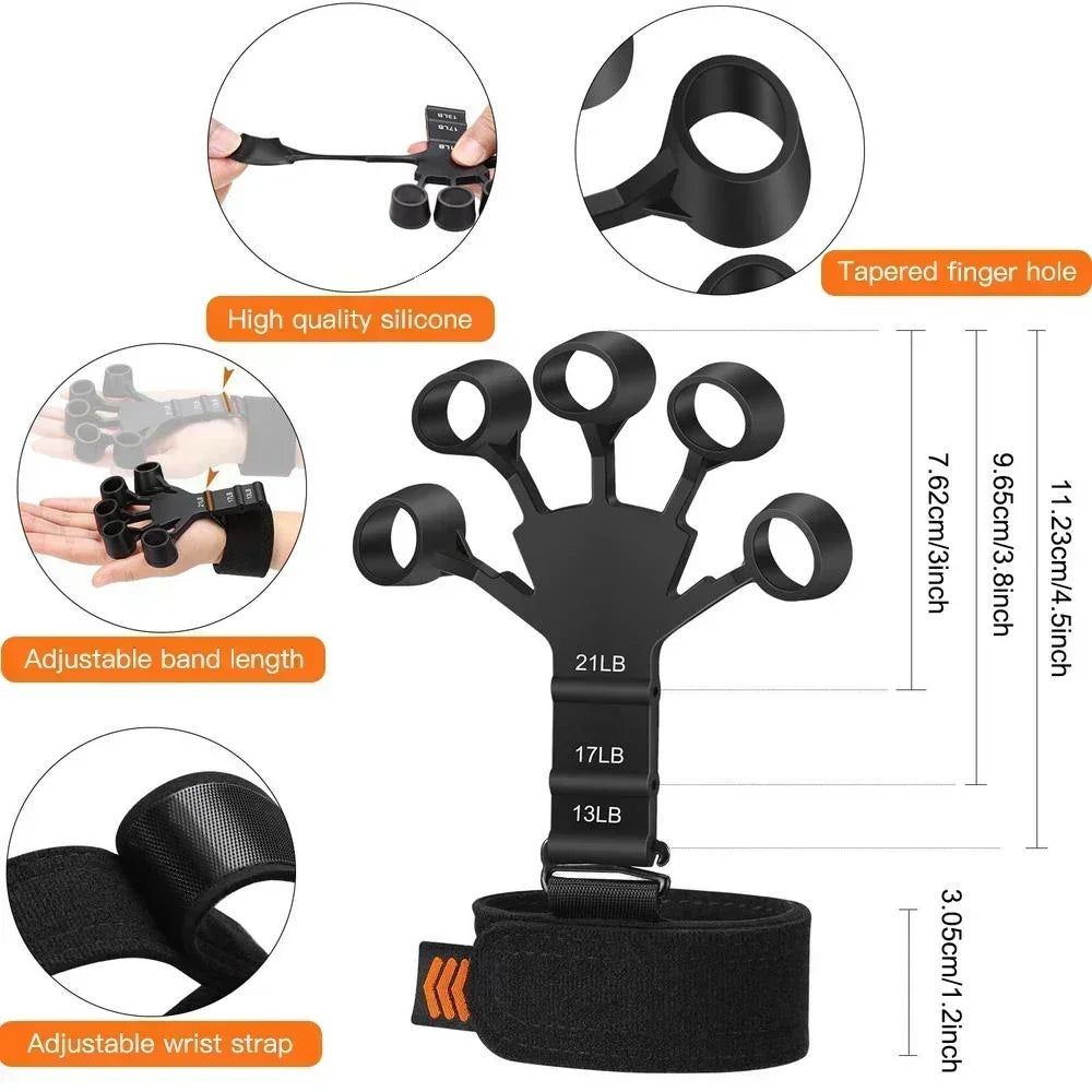 Hand Grip Strengthener Physical Tools Gu Finger Trainer 