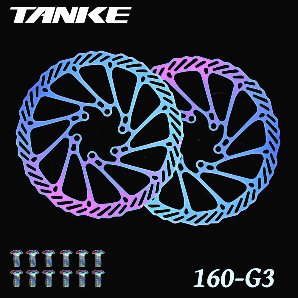 TANKE-freno de disco para bicicleta de montaña, rotores con pernos, freno hidr?