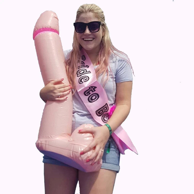 Funny Inflatable Penis Balloon for Bachelorette Party Prank Toy P 