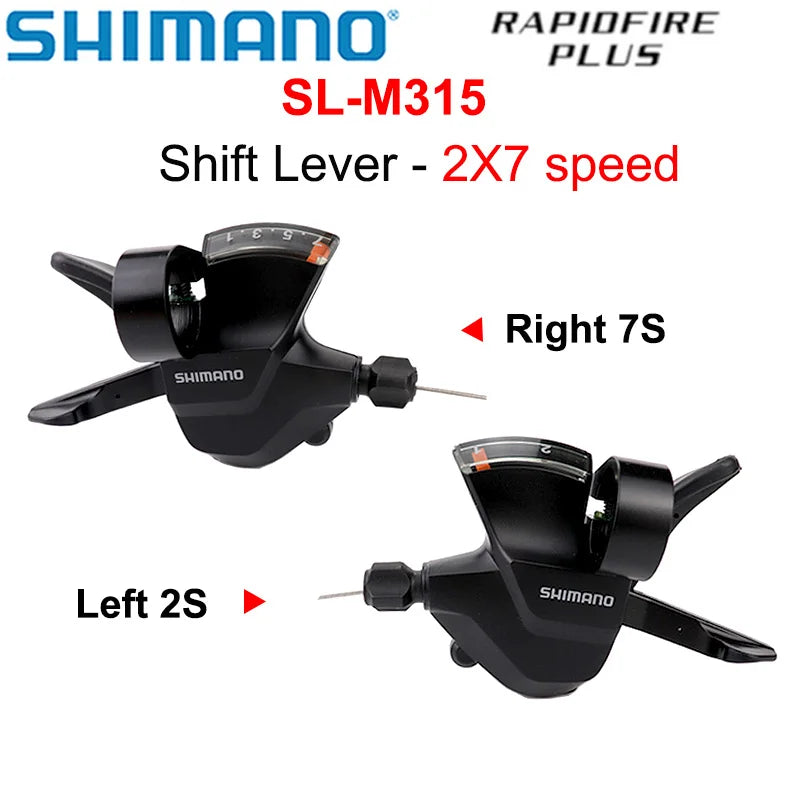 SHIMANO Altus SL-M315 MTB Mountain Bike Shifter Ga Set 