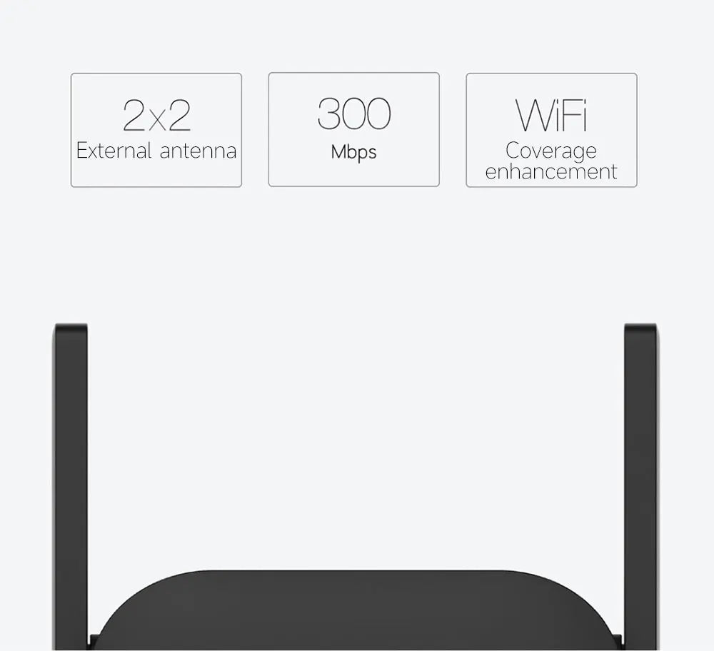 ¡Nuevo! Amplificador Xiaomi Wifi original Pro 300M 2,4G repetidor extensor de rango extensor de red inalámbrico para mi