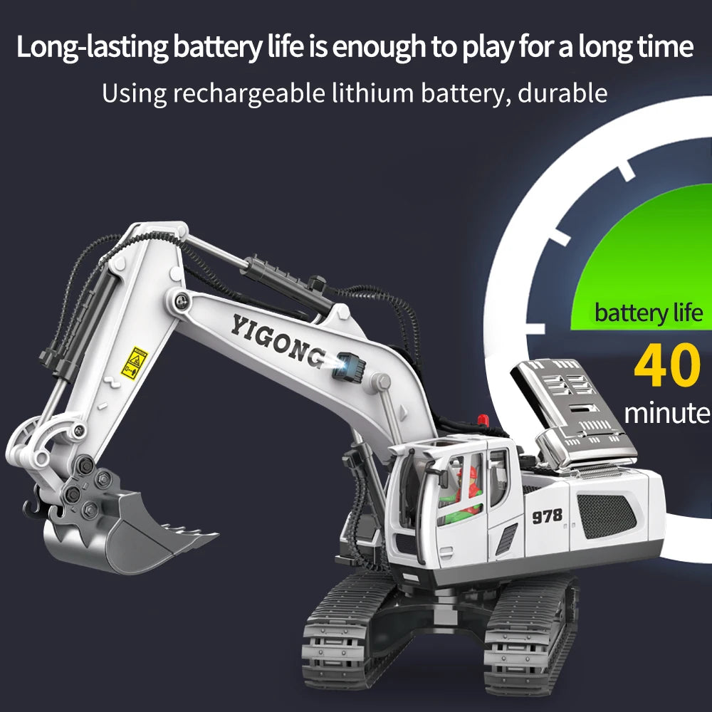 2.4G Remote Control Excavator Engineering Vehicle Truck Truck 