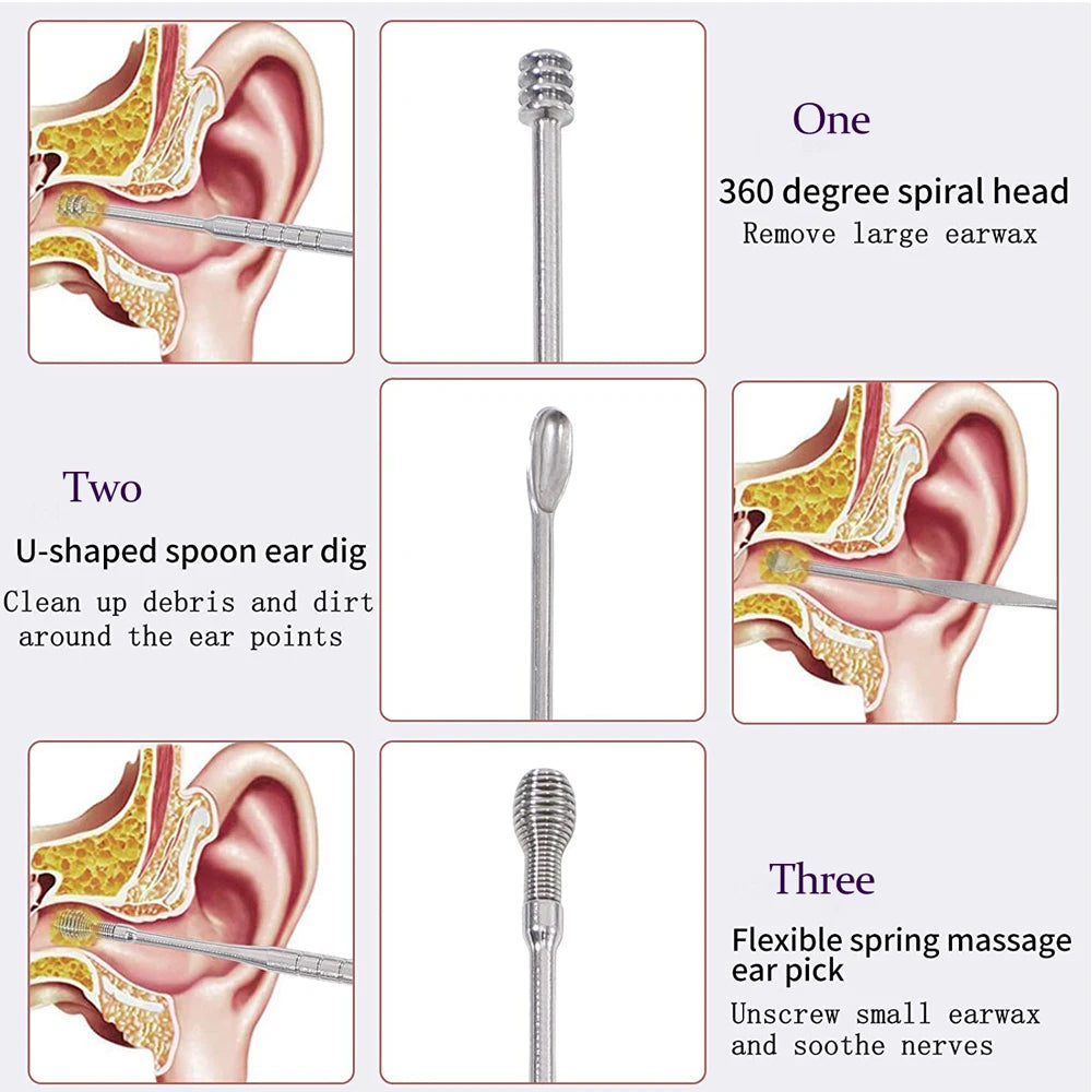 Ear Wax Remover Wax Removal Tool Ear Wax Sticks 