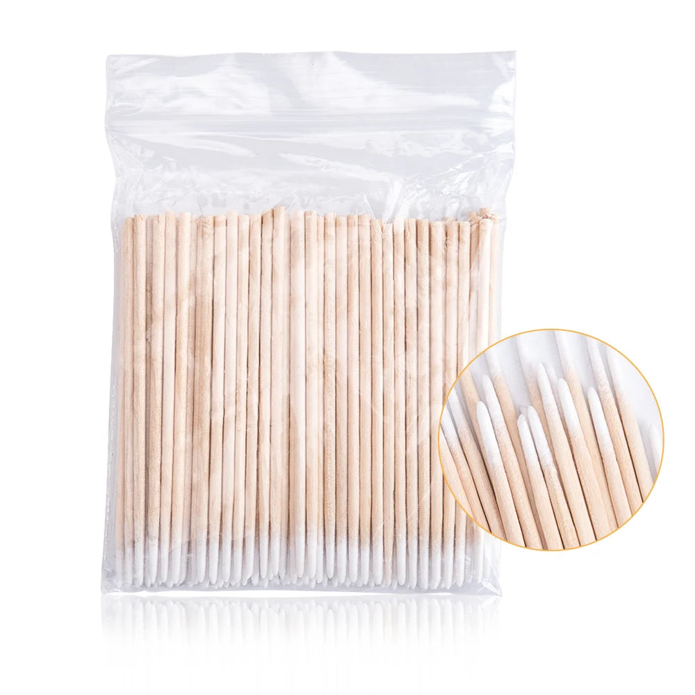 Disposable Mascara Wands Eyelash Applicator Brush Spoolies for Ext 