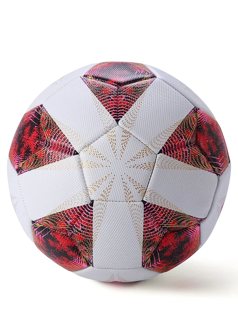 Standard size 5 soccer ball, machine sewn soccer ball, p