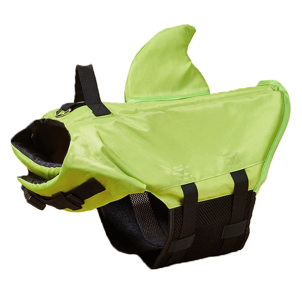 Life Jacket with Handle for Medium and Large Dogs Swimming Clothes c 