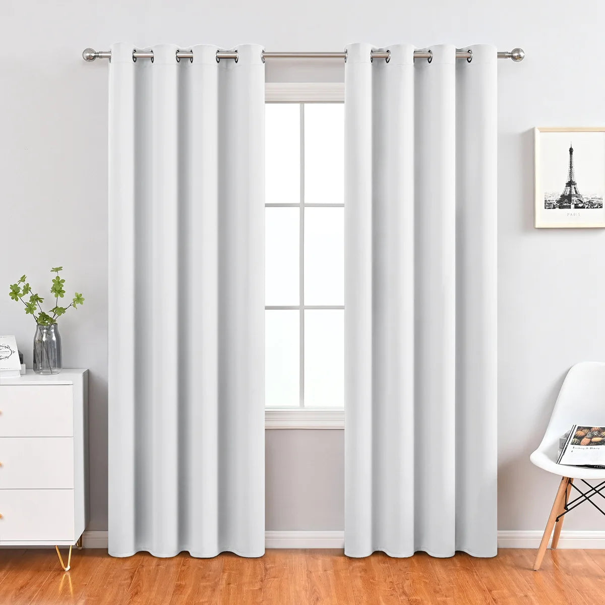 Cortinas Moder de 1 Panel para sala de estar, cortinas gruesas de alta calidad,